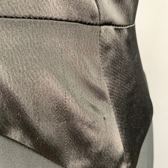 ANNA SUI Size 6 Black Polyester Mixed Fabrics Short Sleeve Cocktail Dress - Picture 7 of 10